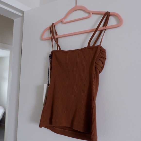 CITIZENS OF HUMANITY Emi Cami in Malt Ball - Picture 5 of 6